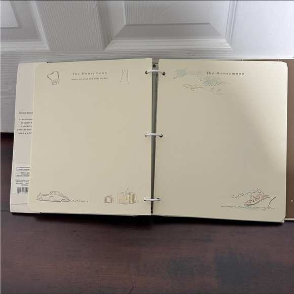 Brand New Hallmark Mr. & Mrs. Wedding Album Photo Book - Picture 6 of 7